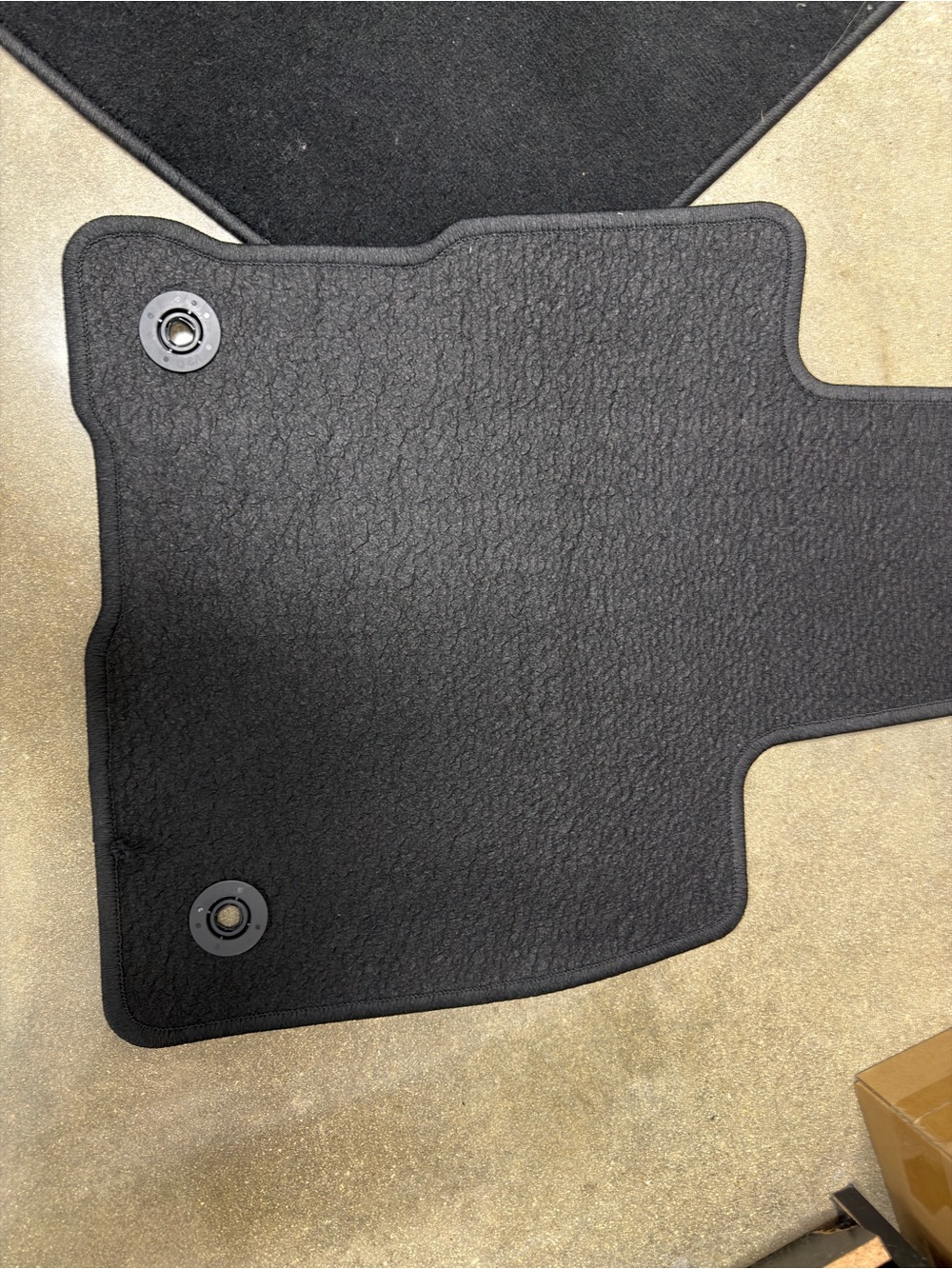 Ford Bronco sport Black Front Carpet Floor Mat - Picture 3 of 6